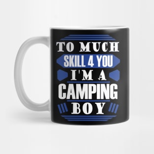 Camping Boy Scout Campfire Tent Camp Tents Mug